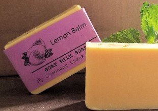 Lemon Balm Goat Milk Soap