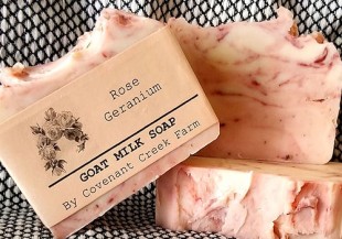 Rose Geranium Goat Milk Soap